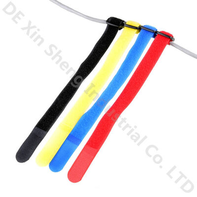 Heat Resistant Hook And Loop Fastener Straps Plastic Buckle 150mm