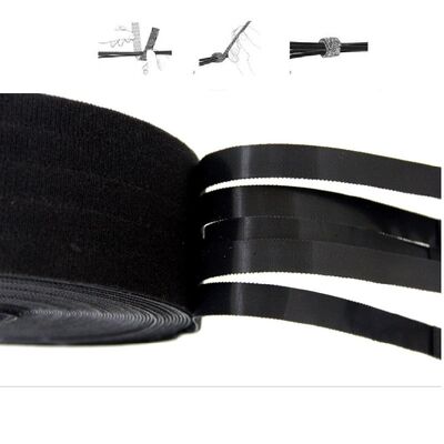 Customised Size Reusable Dual-use Hook and Loop Cable Tie and Double Sided Hook and Loop Tape