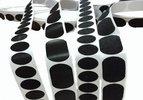 Die Cut Sticky Back Hook And Loop Dots Strong Adhesive OEM ODM