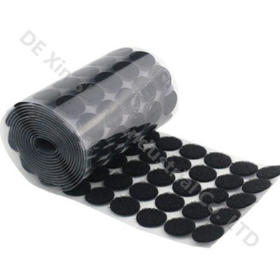 Super Sticky Self Adhesive Hook And Loop Dots With Hot Melt Glue
