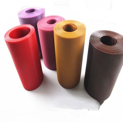 80mm Red Magic Tape Injected Hook And Pile Fastener 50 Yards / Roll
