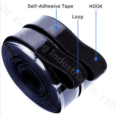 Magic Adhesive REACH 12.5mm Hook And Loop Fastener Tape General Purpose