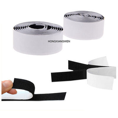 Double Sided Self Adhesive Hook And Loop Tape SGS Certified 25m/Roll