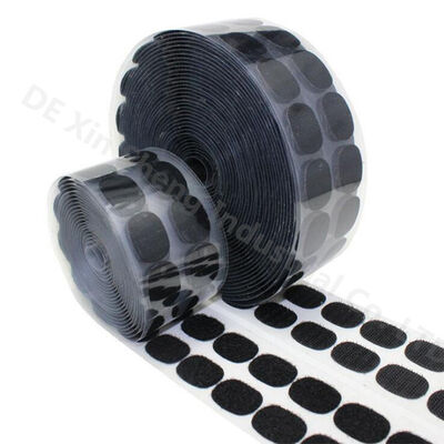Durable Hook And Loop Self Adhesive Dots 60% Nylon Eco Fiendly