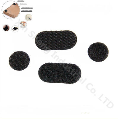 Heavy Duty 60% Nylon Adhesive Hook And Loop Dots Sheet ROSH Certified