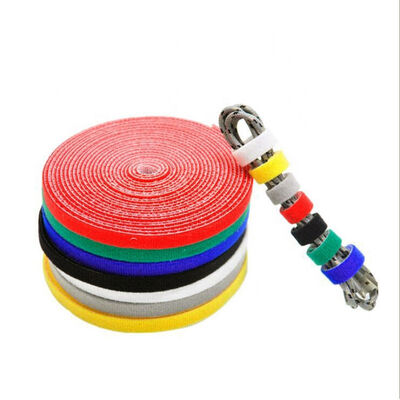 Double Sided Back To Back Hook And Loop Cable Tie 100%nylon