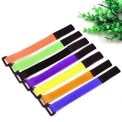 50mm Releasable Hook And Loop Cable Tie Management Velcro Strap