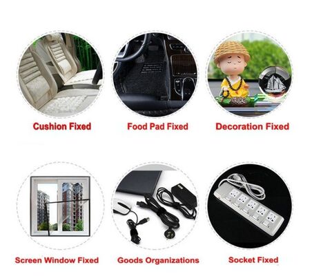 Width 12mm Self Adhesive Hook And Loop Tape