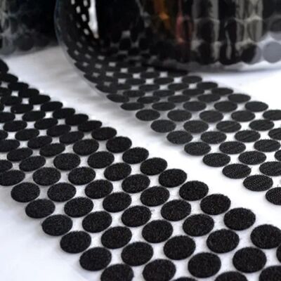 Eco-Friendly Heavy Duty Heat Resistant Self Adhesive Velcro Dots and Hook and Loop Coins
