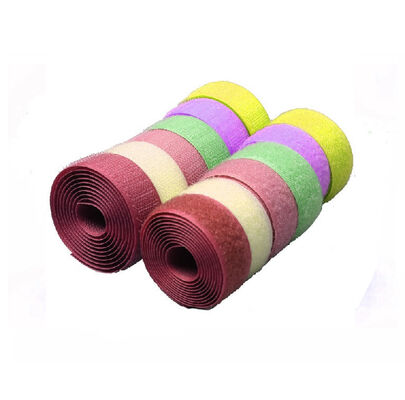 25mm Hook And Loop Fastener Straps Sew On Nylon Polyester Heat Resistance