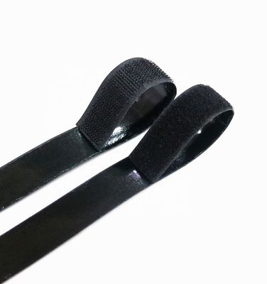 Thickness 2mm Self Adhesive Hook And Loop Tape With Sticky Glue Customizable