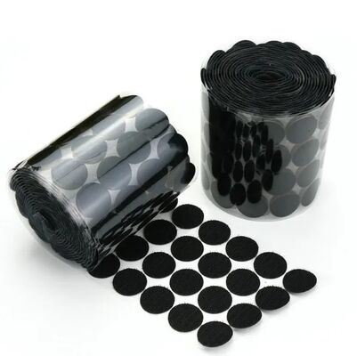 Durable Die Cut Self Adhesive Velcro Dots Diameter 20mm With Glue