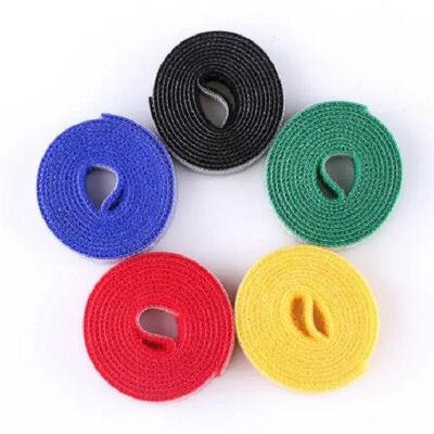 Double Side Nylon Back To Back Fixable Cable Ties With Logo Printed