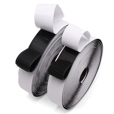 Thickness 2mm Self Adhesive Hook And Loop Tape Nylon Magic Tape Durable