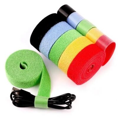 Self Gripping Double Sided Velcro Tape PP Nylon Hook And Loop Tape