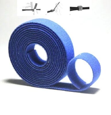 16mm*25m Double Sided Velcro Tape Reusable 2000 Times Hook and Loop Nylon Fastener Tape