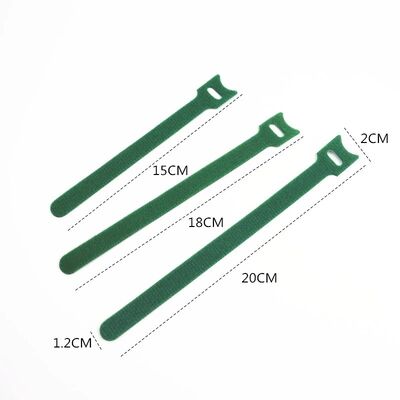 Reusable 2000 Times Double-Sided Hook and Loop Strap with Customizable Width for Household Cable Management
